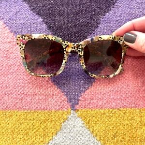 Leopard Print Sunglasses